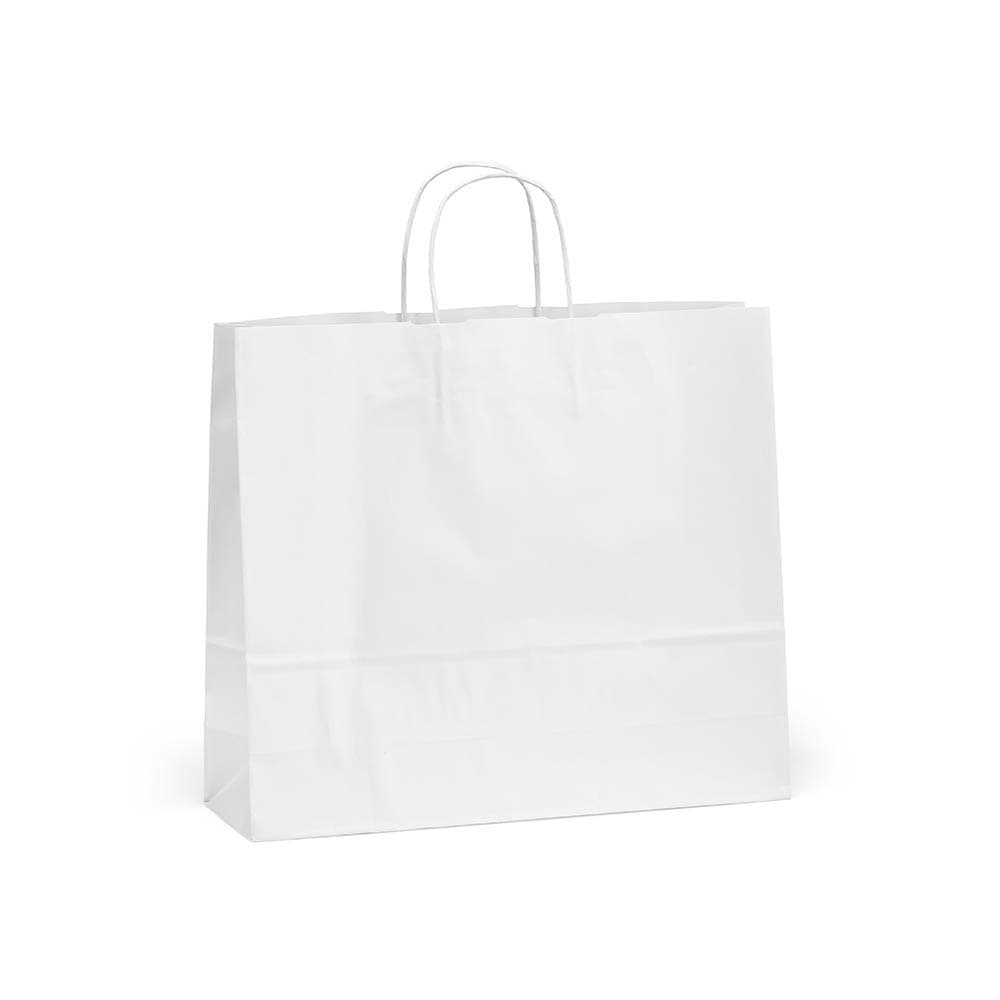 Etna XL White FSC® Kraft Bag. 100gsm. Made in Portugal promotional product