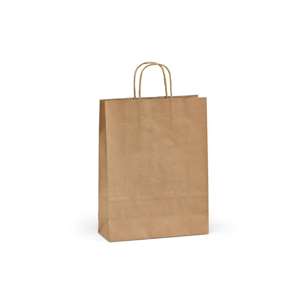 Vesuvio M Brown Recycled FSC® Kraft Bag. 115gsm. Made in Portugal promotional product