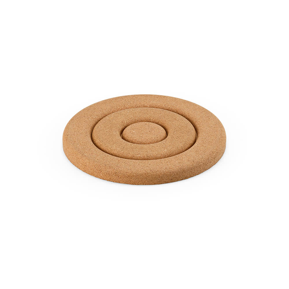Mozart round cork double trivet. Made in Portugal promotional product