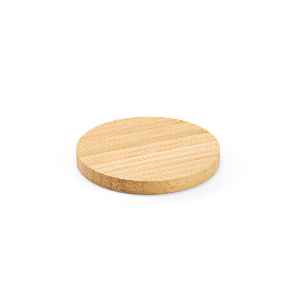 Kepler Wireless Charger Bamboo 15W. USB-C Port promotional product