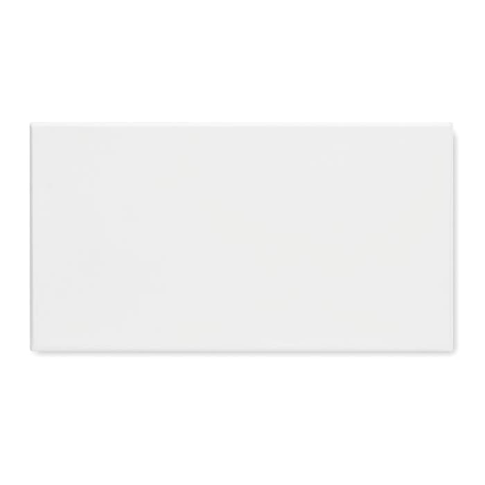 A plain white rectangular surface, smooth and untextured, with no visible markings or features.
