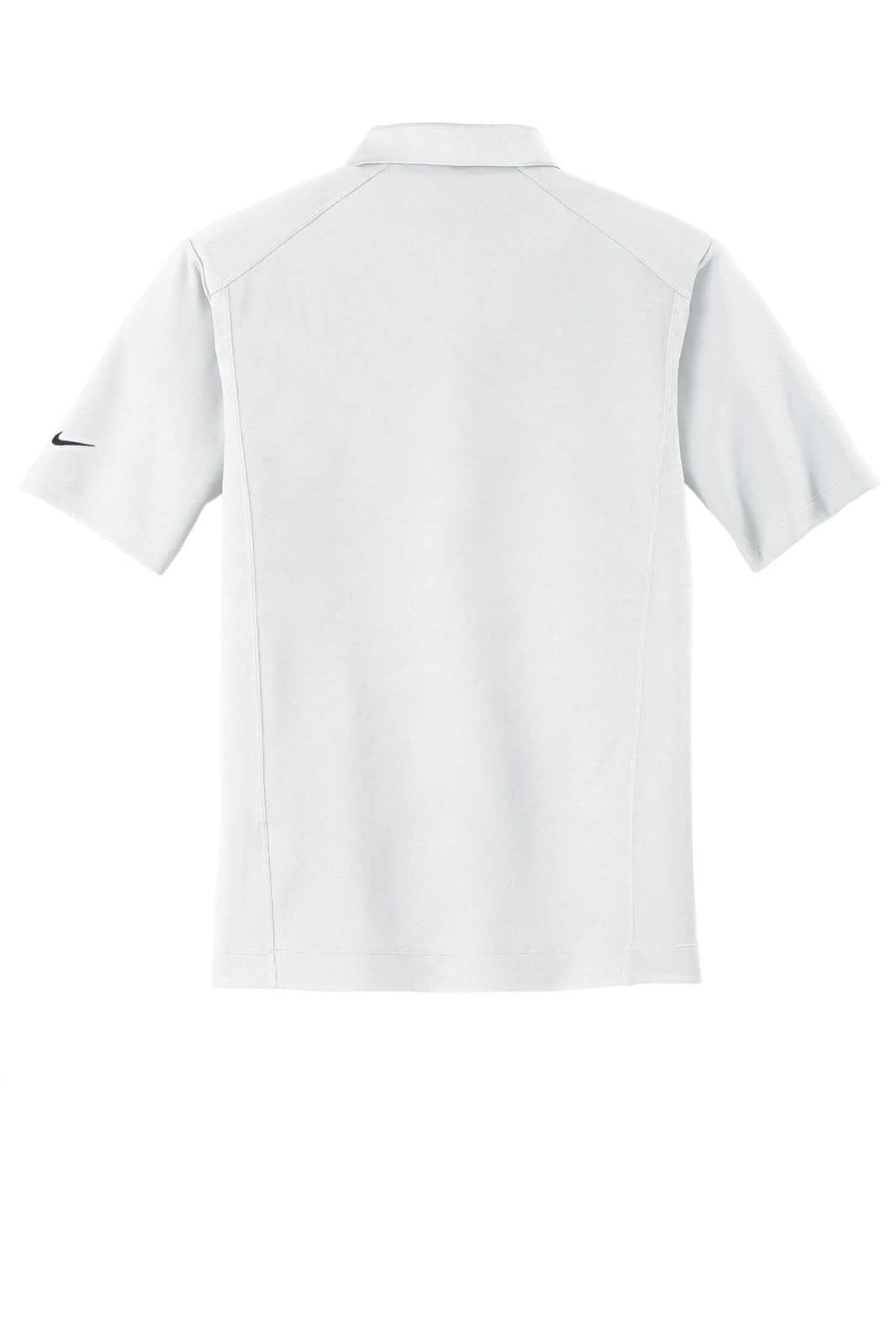 A light grey polo shirt featuring short sleeves and a logo on the sleeve. Suitable for casual or sporting wear.