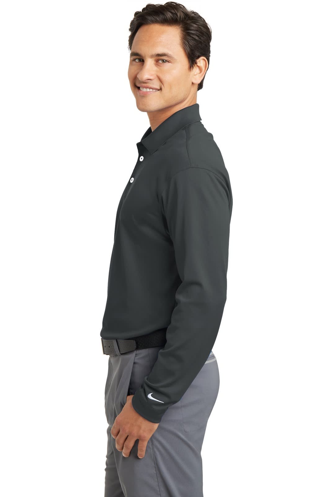 Nike Long Sleeve Dri-FIT Stretch Tech Polo