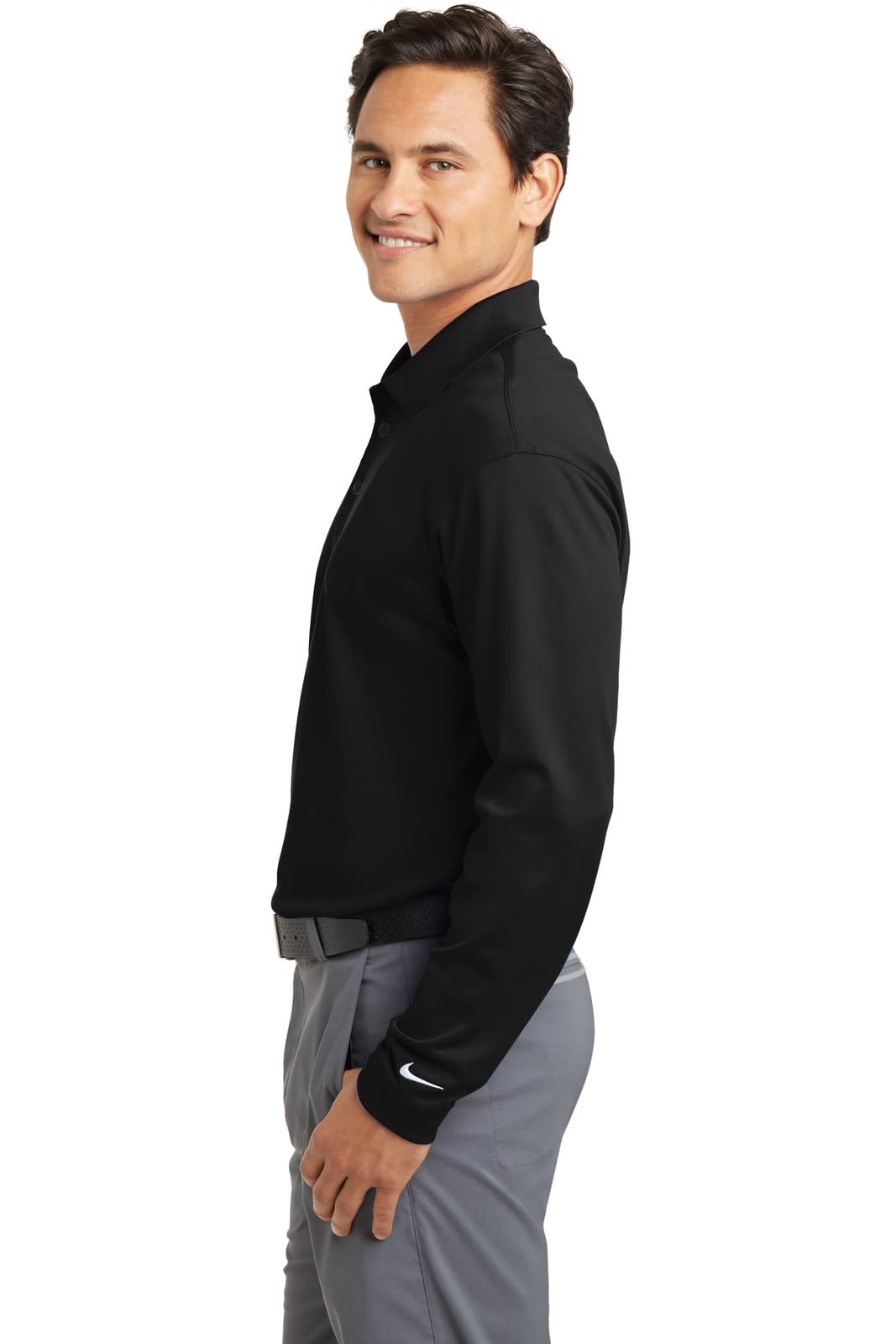 Nike Long Sleeve Dri-FIT Stretch Tech Polo
