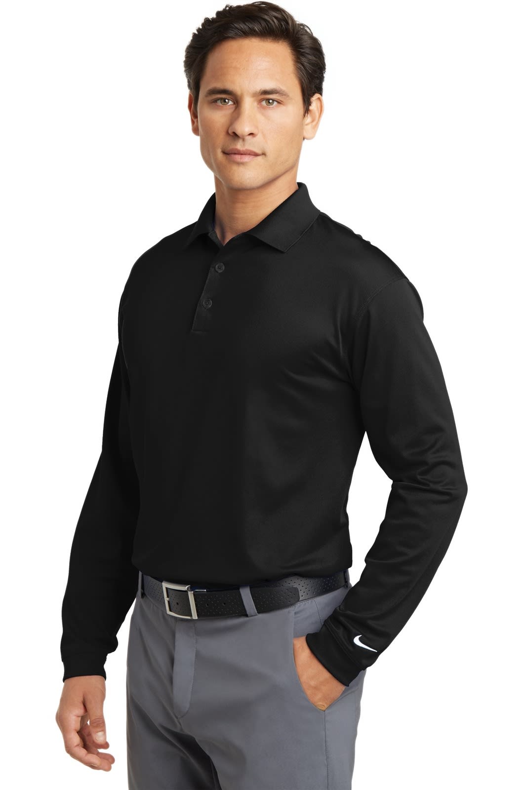 Nike Long Sleeve Dri-FIT Stretch Tech Polo