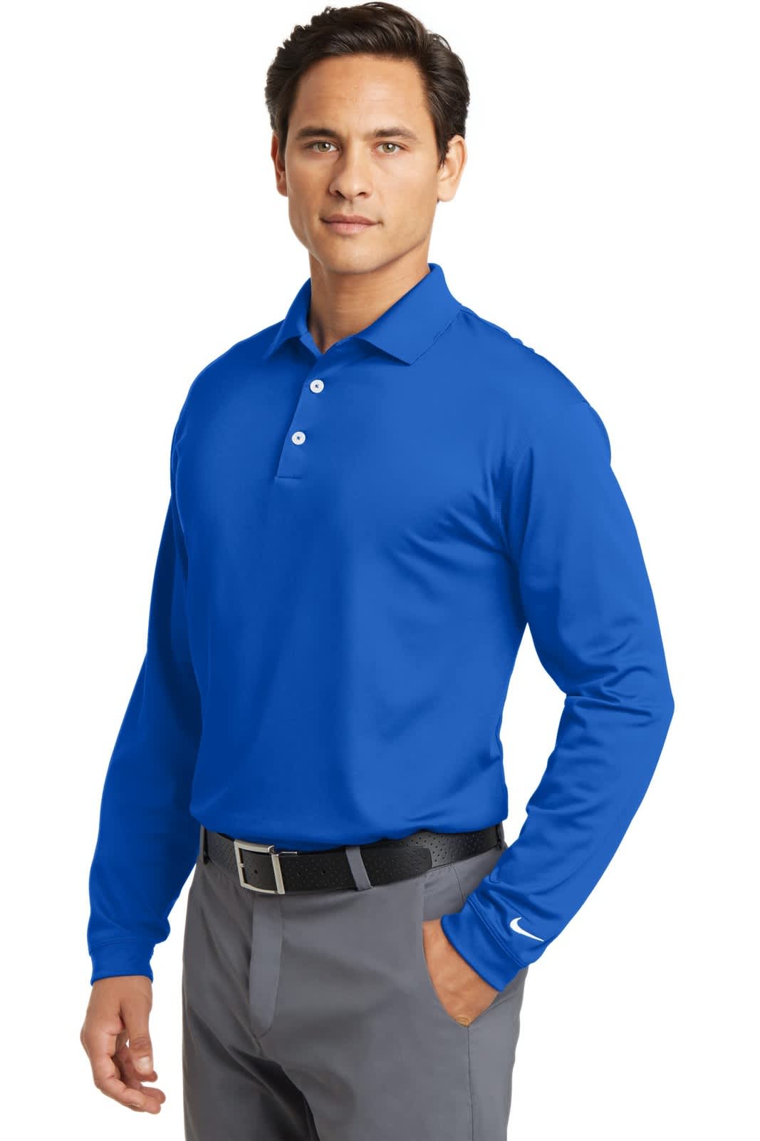 Nike Long Sleeve Dri-FIT Stretch Tech Polo