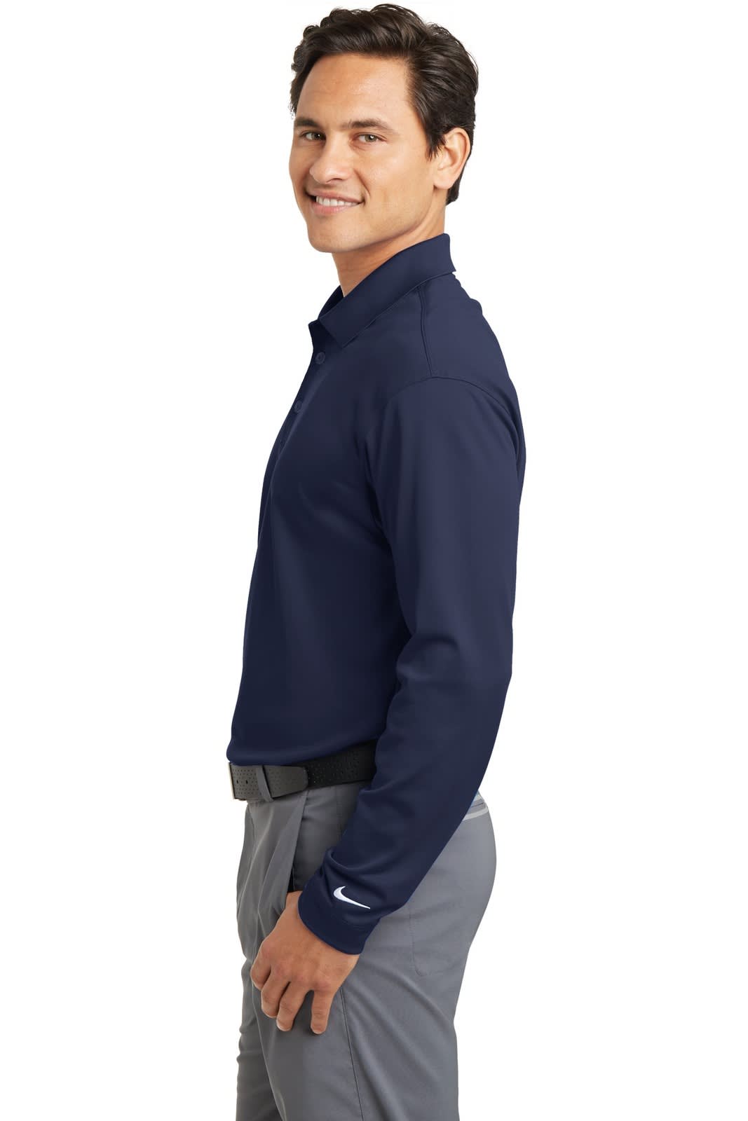 Nike Long Sleeve Dri-FIT Stretch Tech Polo