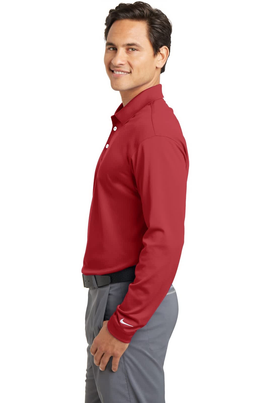 Nike Long Sleeve Dri-FIT Stretch Tech Polo