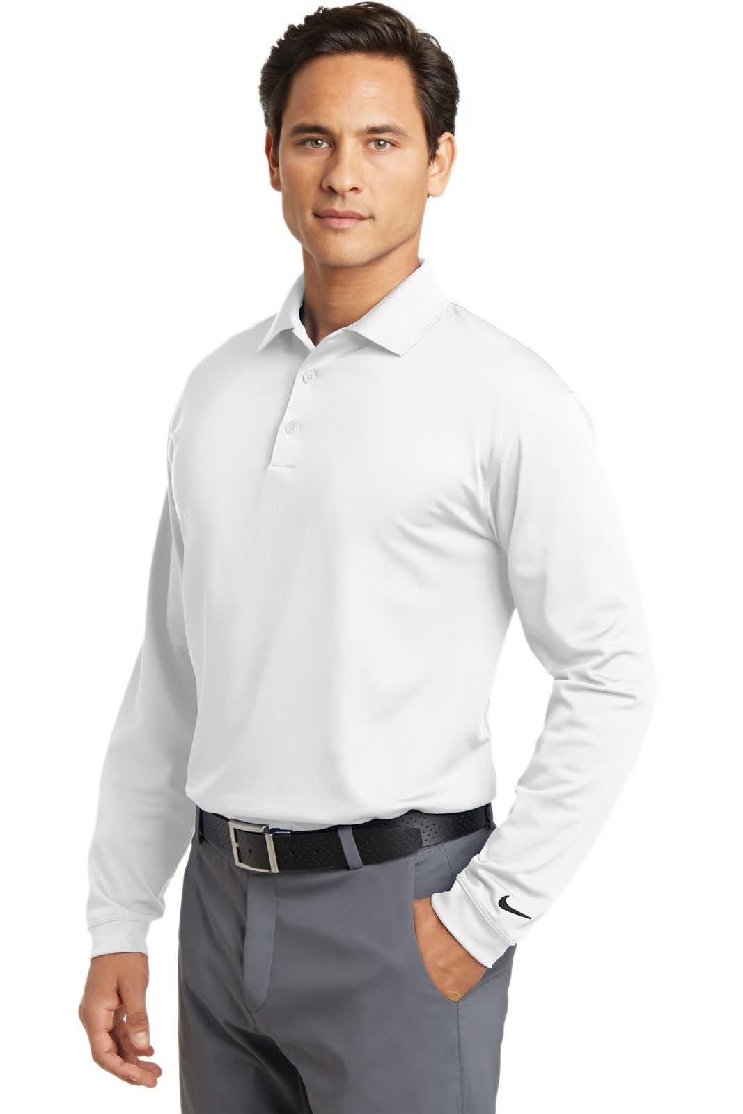 Nike Long Sleeve Dri-FIT Stretch Tech Polo