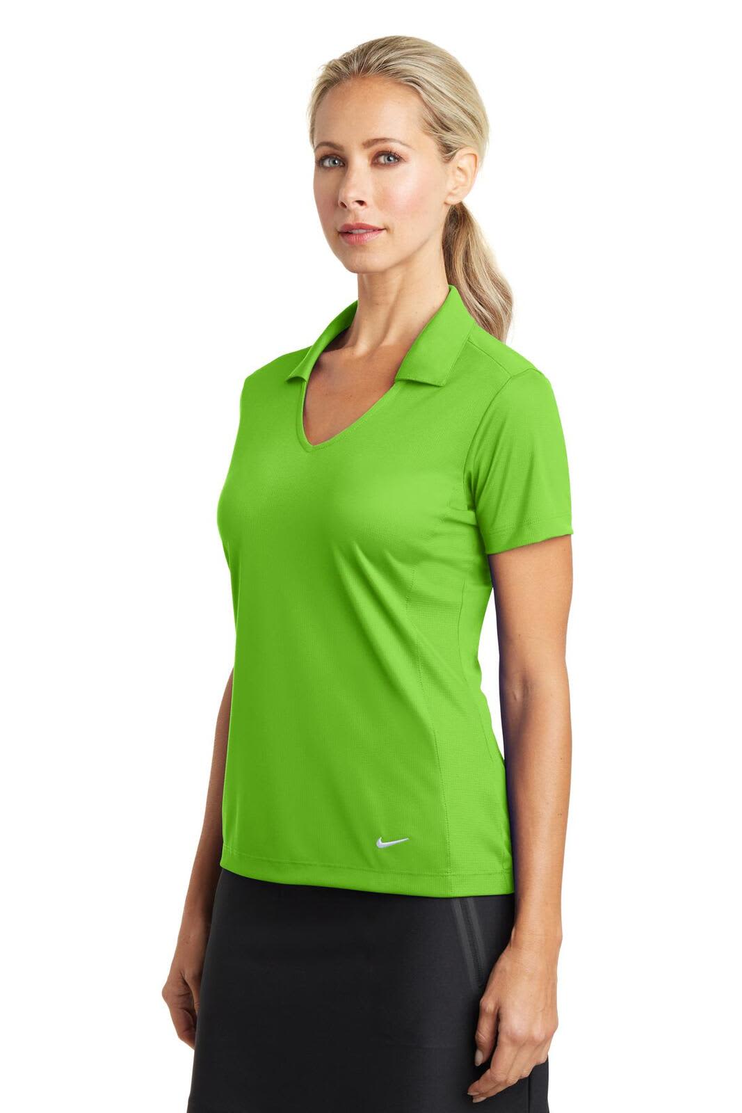 Nike Ladies Dri-FIT Vertical Mesh Polo