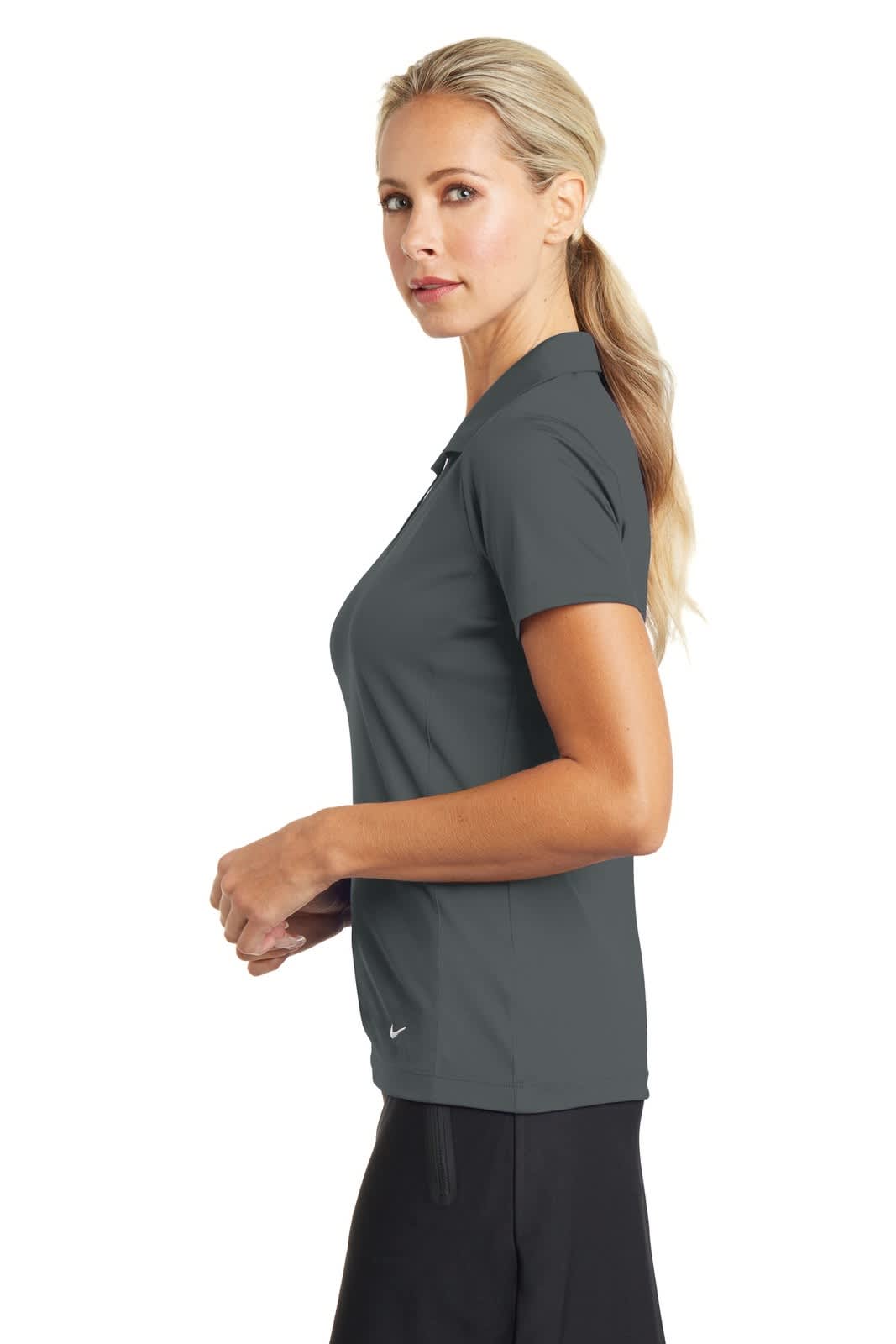 Nike Ladies Dri-FIT Vertical Mesh Polo