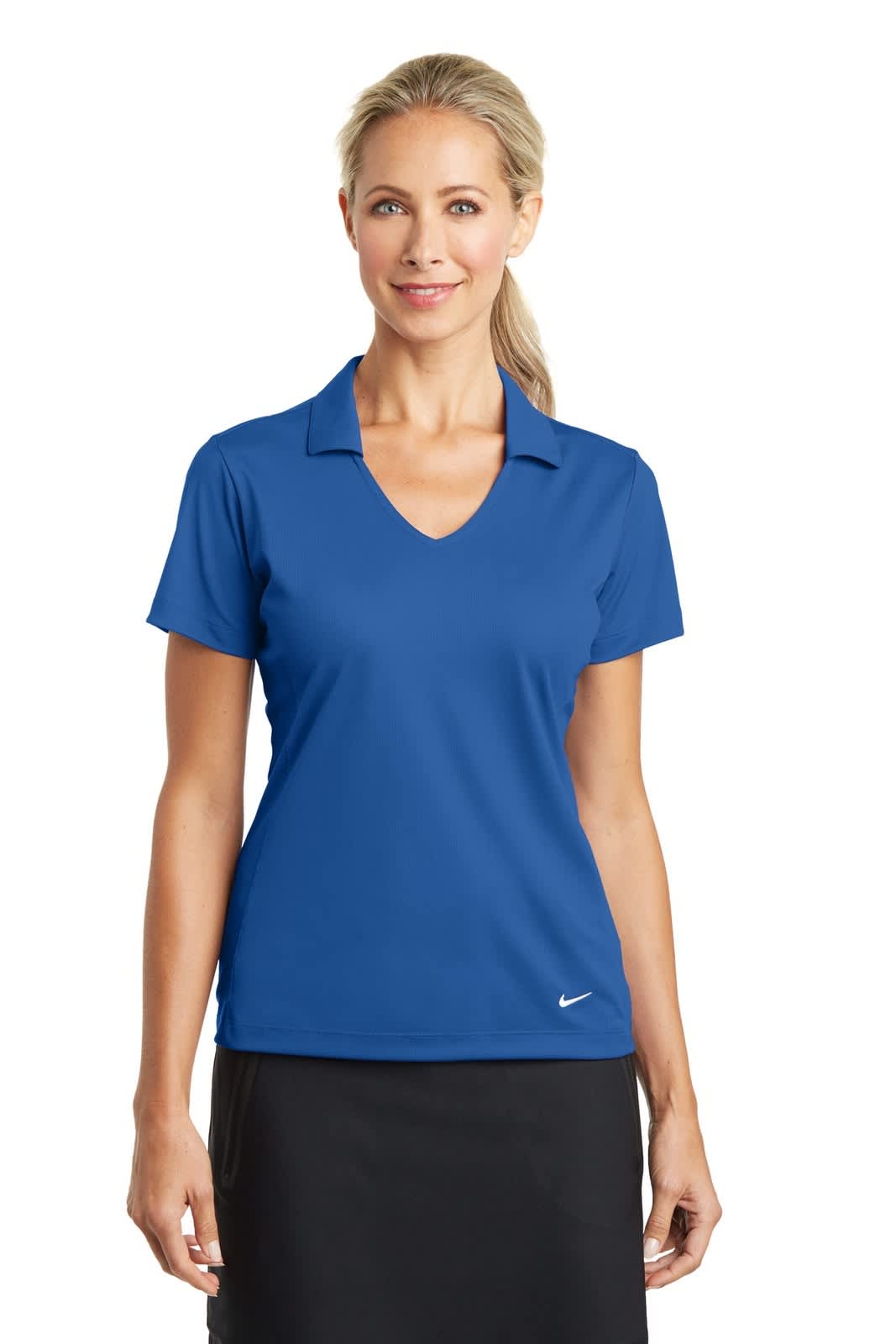 Nike Ladies Dri-FIT Vertical Mesh Polo