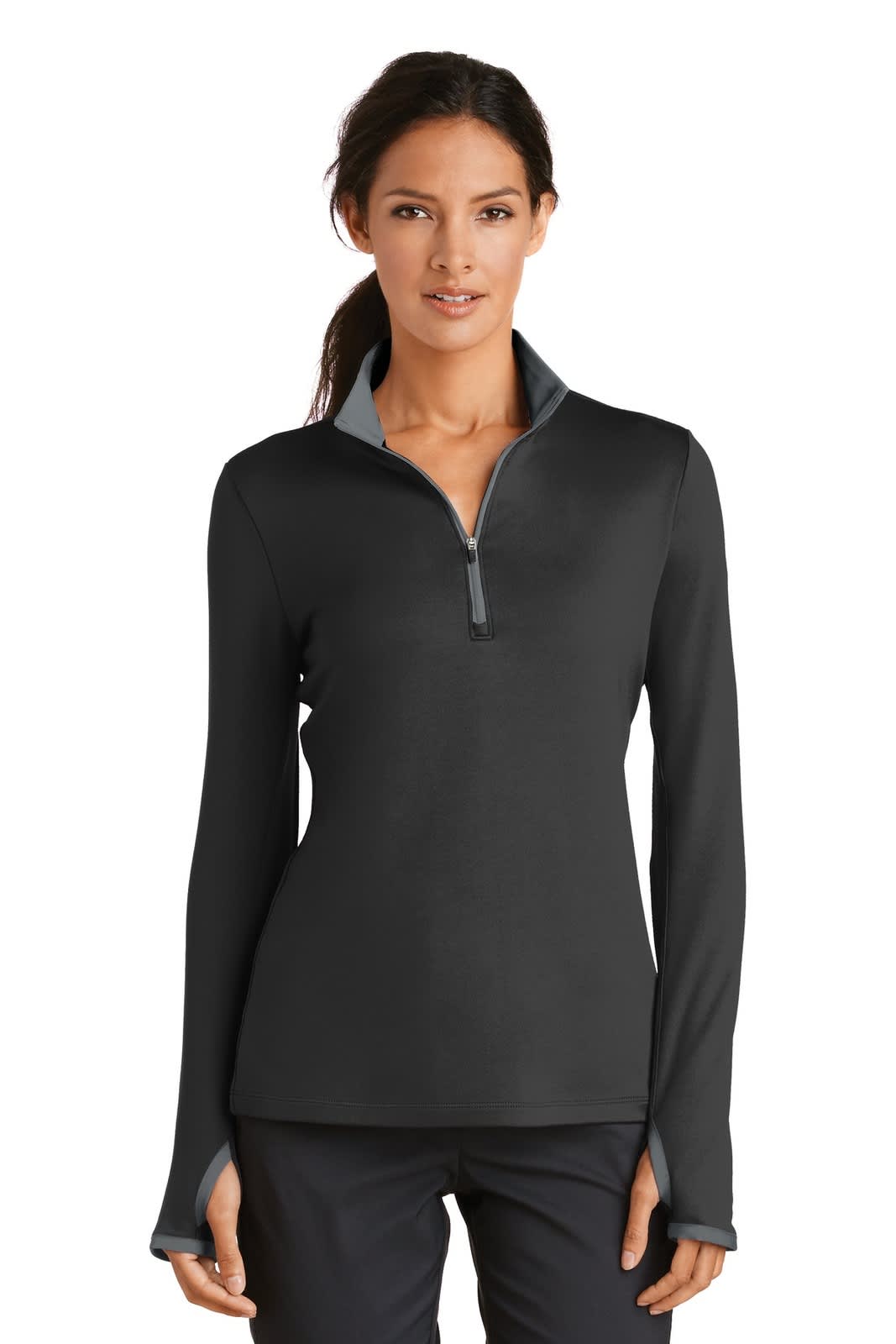 Nike Ladies Dri-FIT Stretch 1/2-Zip Cover-Up
