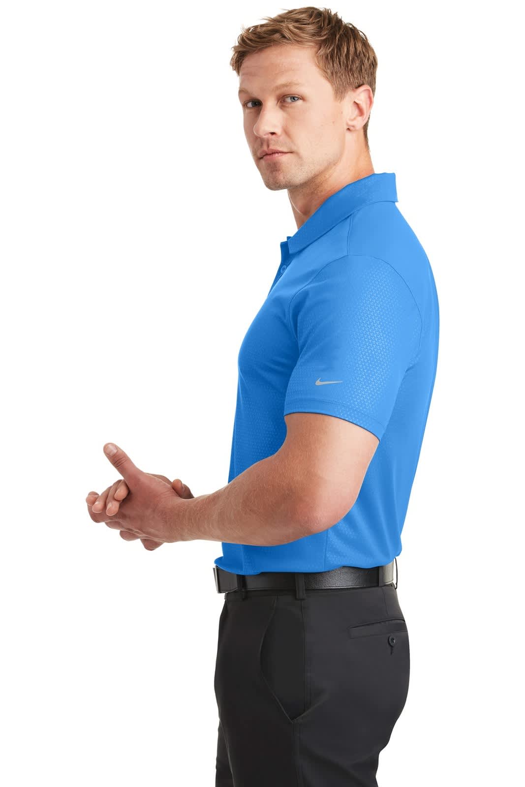 Nike Dri-FIT Embossed Tri-Blade Polo