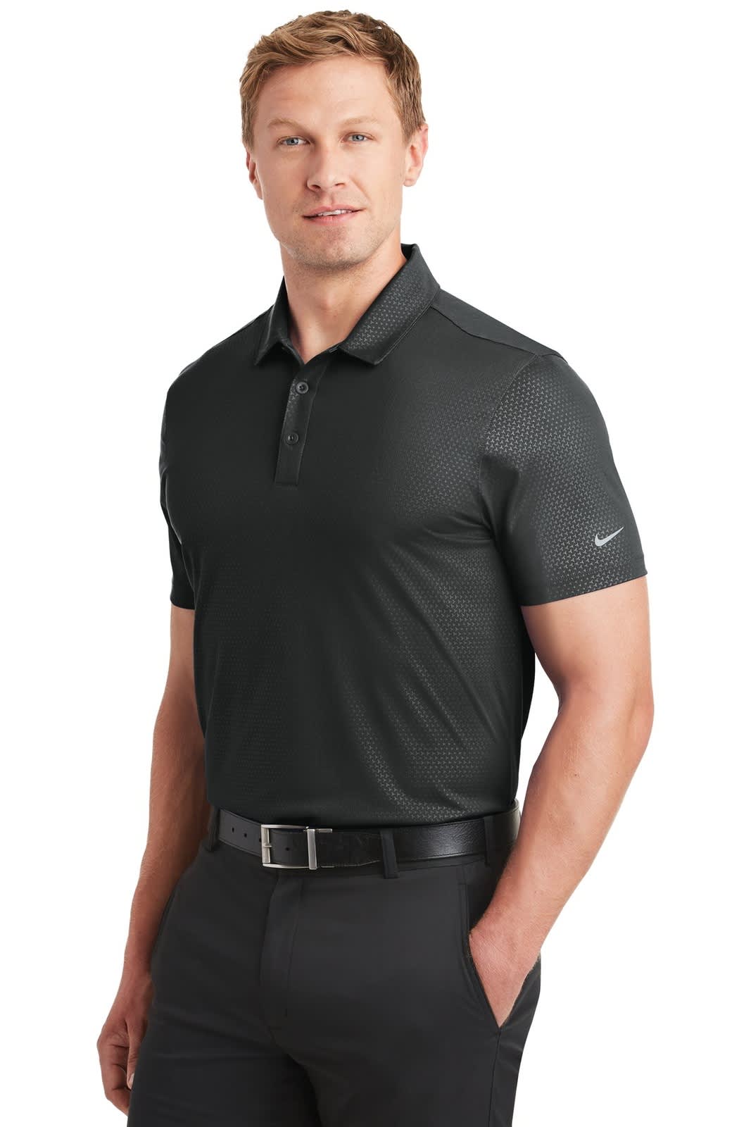 Nike Dri-FIT Embossed Tri-Blade Polo