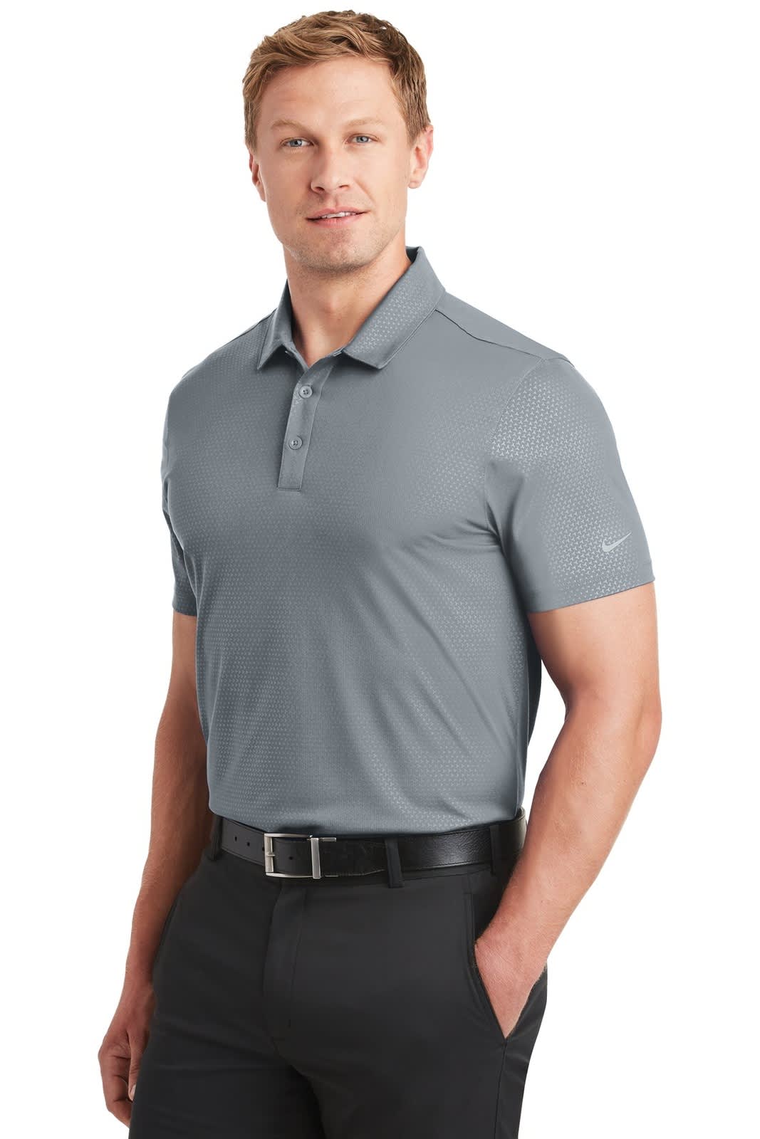 Nike Dri-FIT Embossed Tri-Blade Polo