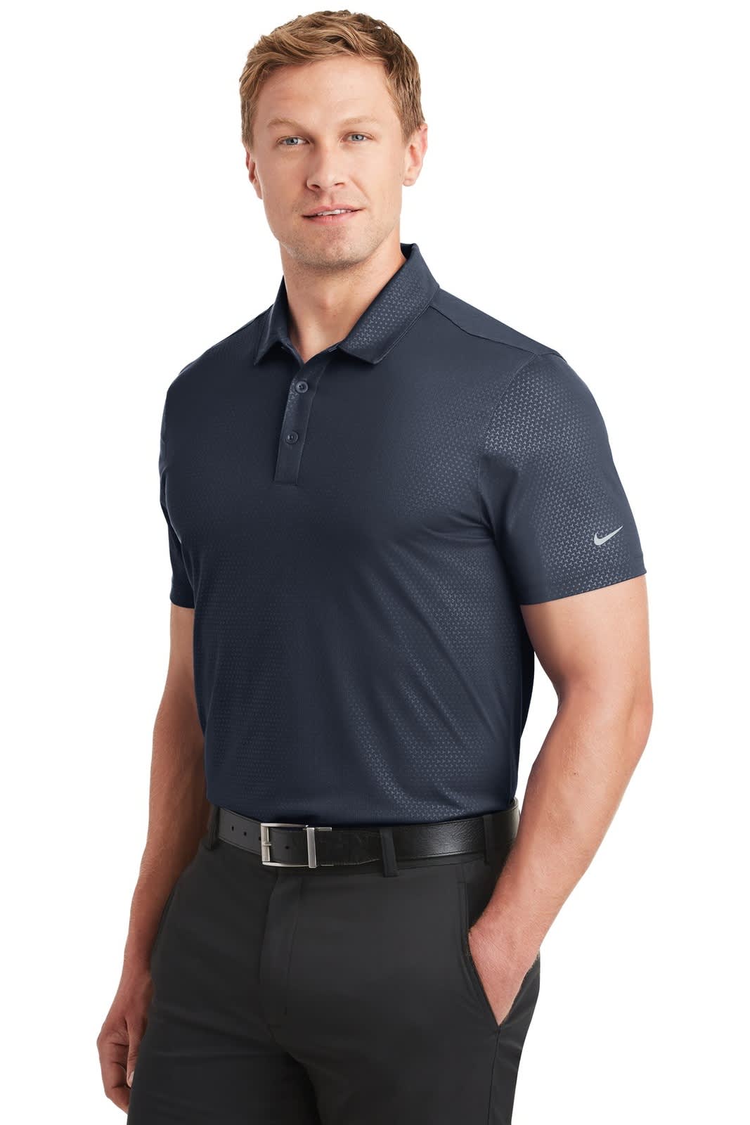 Nike Dri-FIT Embossed Tri-Blade Polo