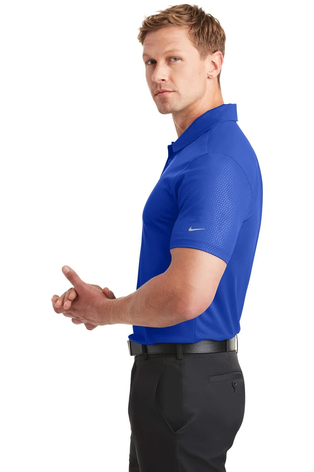 Nike Dri-FIT Embossed Tri-Blade Polo