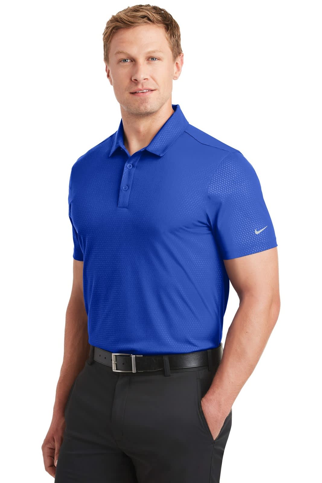 Nike Dri-FIT Embossed Tri-Blade Polo