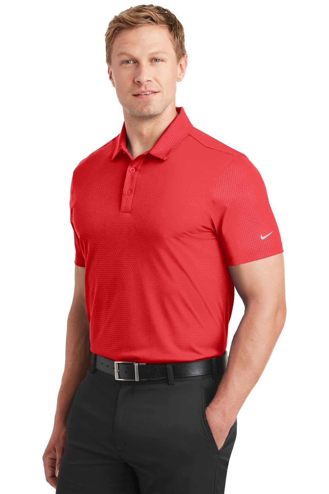 Nike Dri-FIT Embossed Tri-Blade Polo