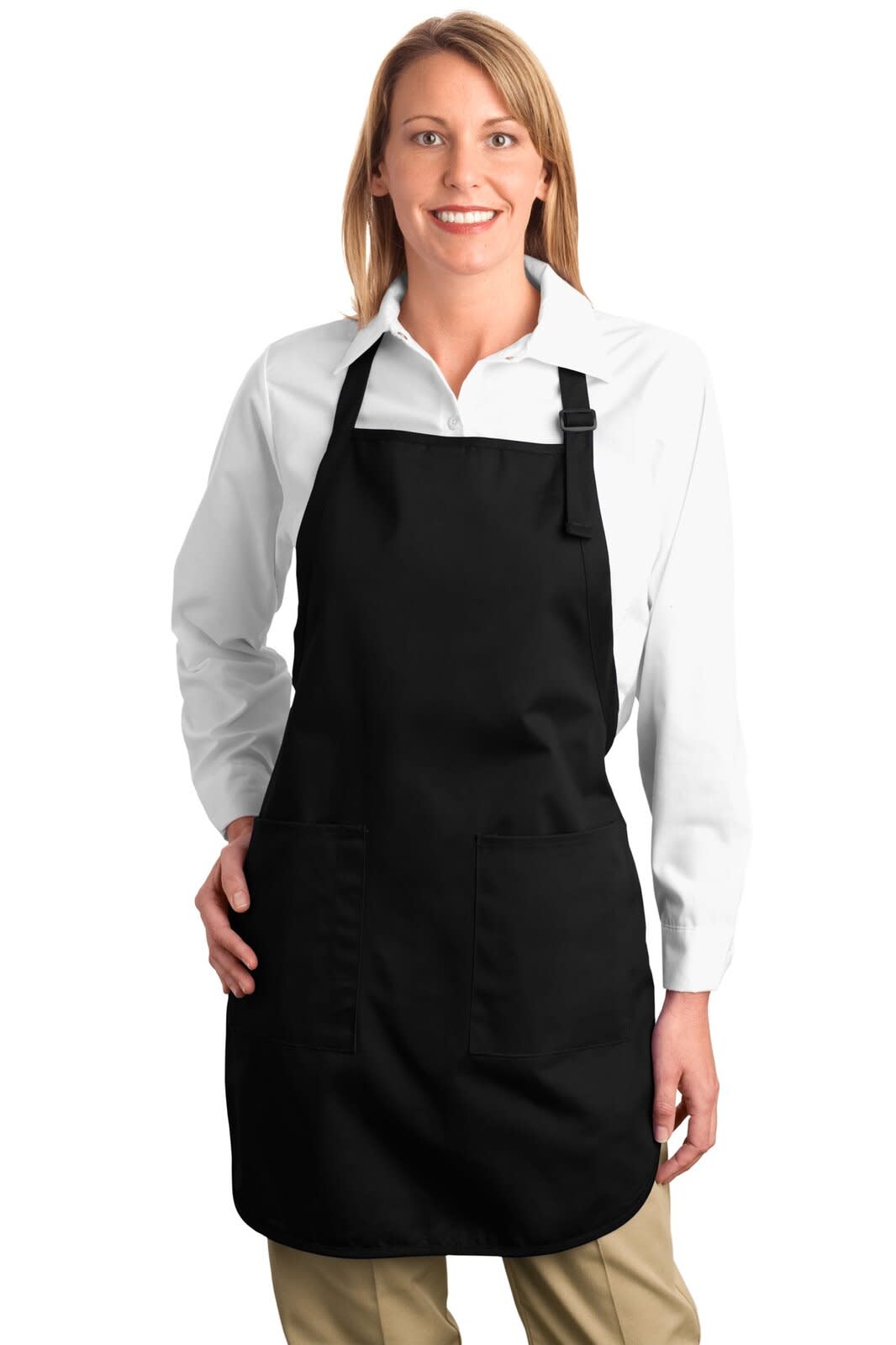 Port Authority Full-Length Apron with Pockets