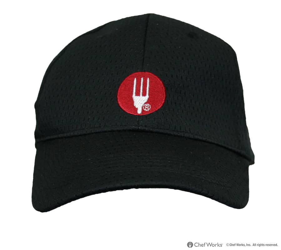 Black Chef Works Baseball Cap
