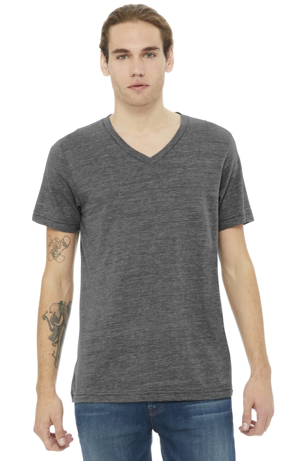 BELLA+CANVAS  Unisex Jersey Short Sleeve V-Neck Tee
