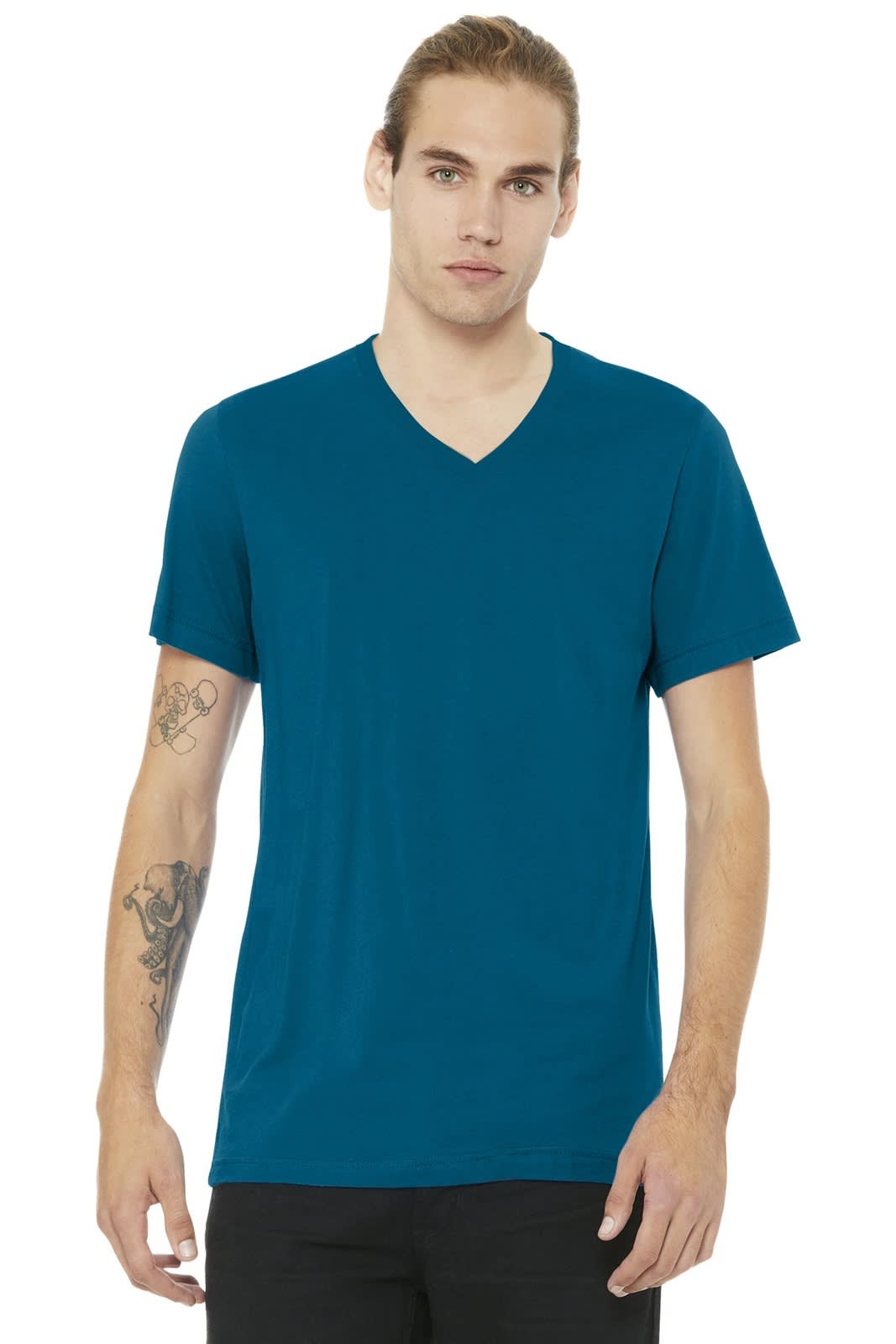 BELLA+CANVAS  Unisex Jersey Short Sleeve V-Neck Tee