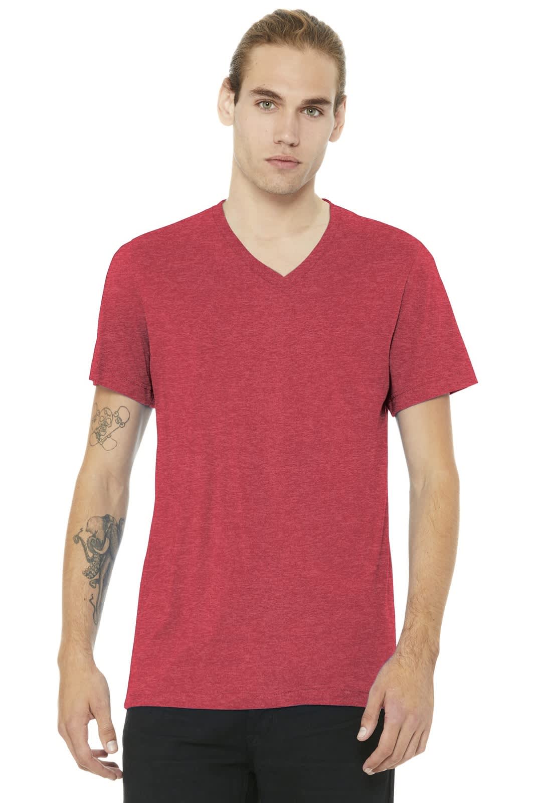 BELLA+CANVAS  Unisex Jersey Short Sleeve V-Neck Tee