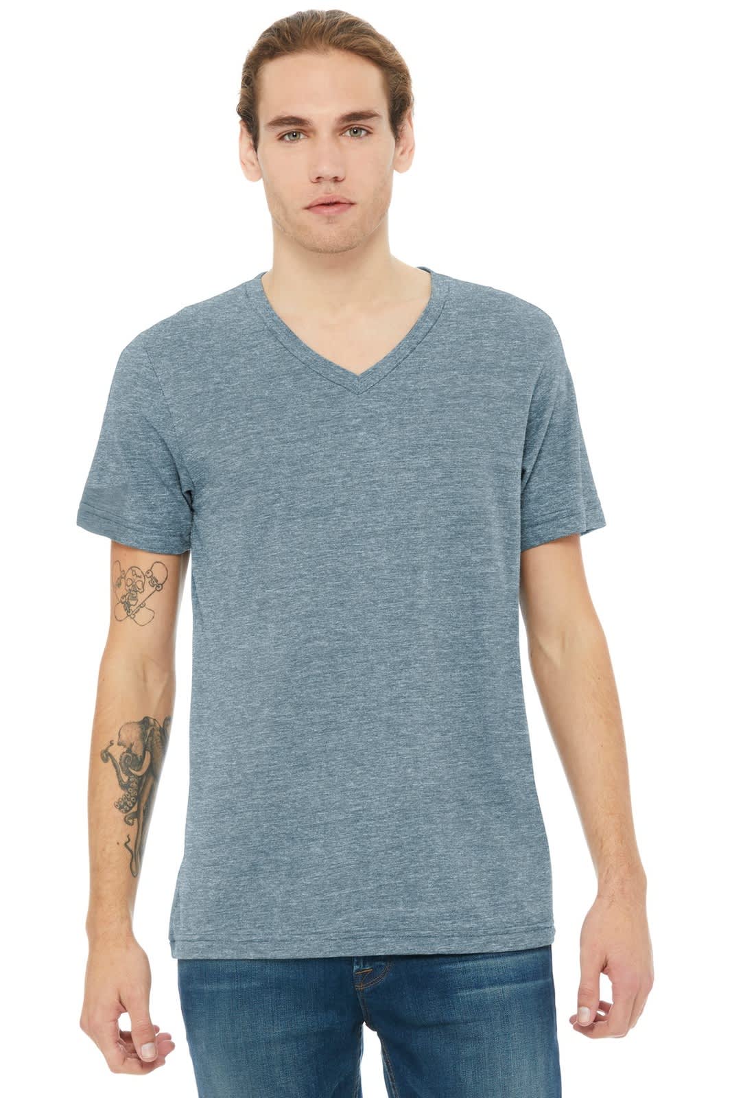 BELLA+CANVAS  Unisex Jersey Short Sleeve V-Neck Tee