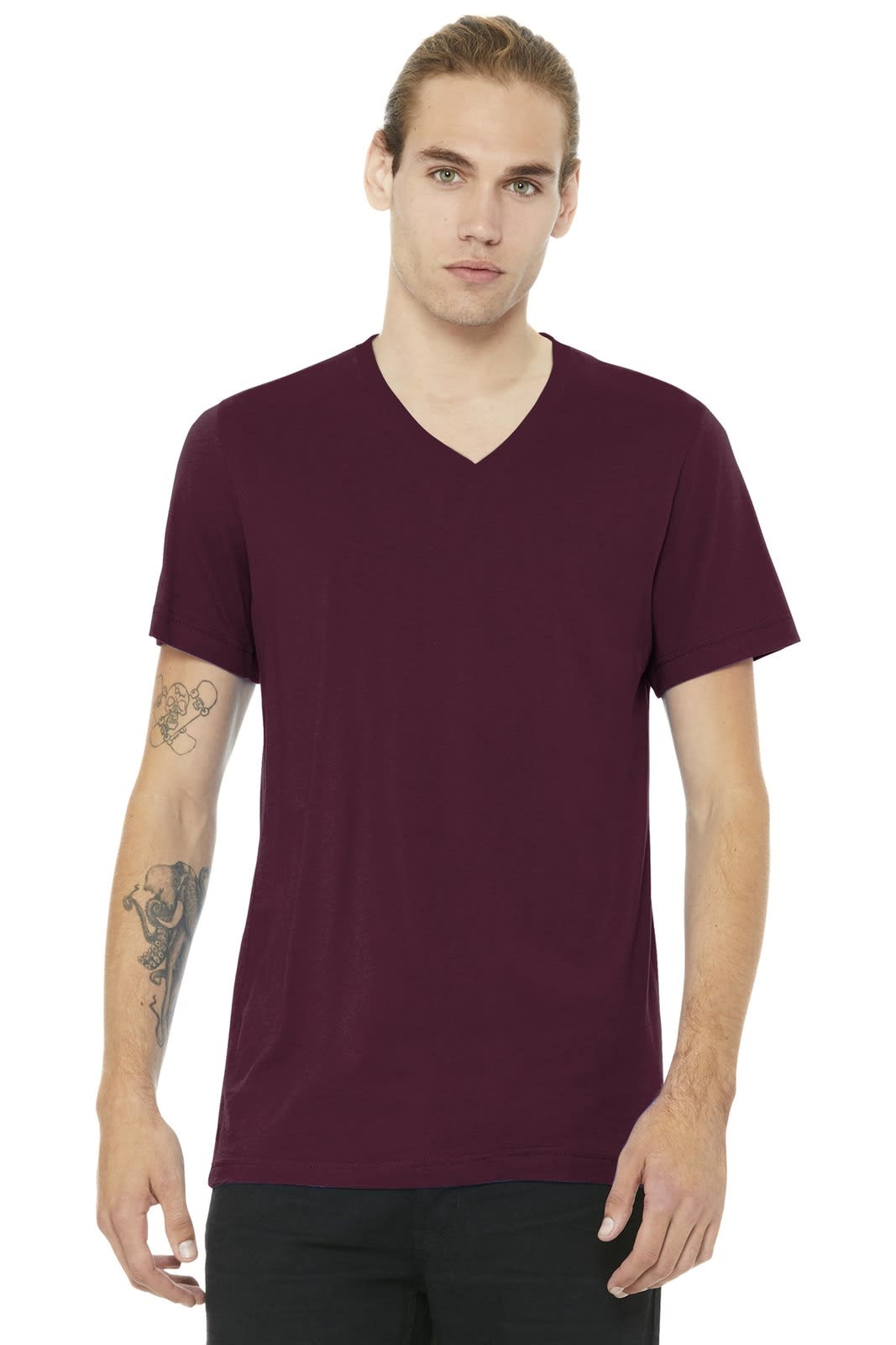 BELLA+CANVAS  Unisex Jersey Short Sleeve V-Neck Tee