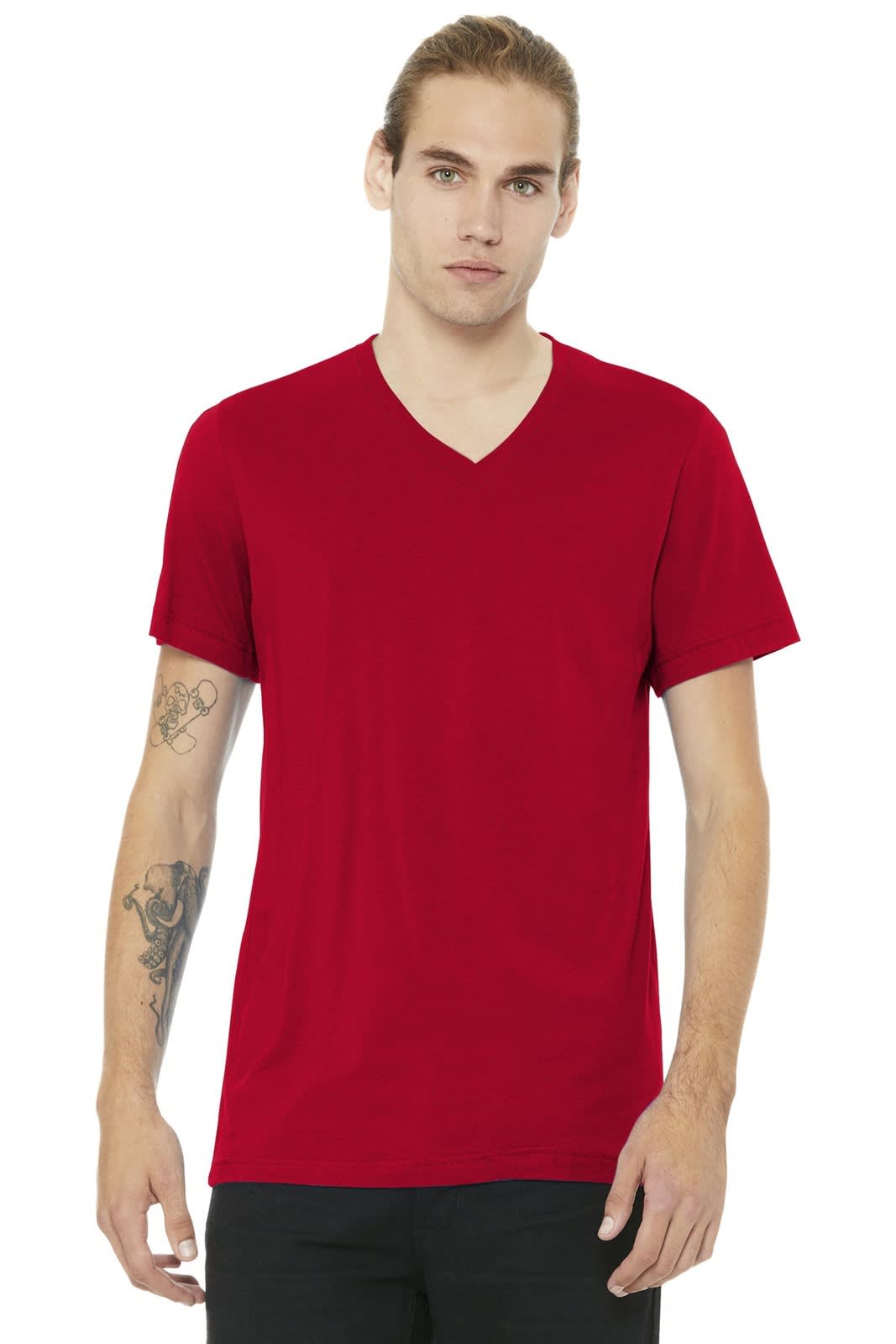 BELLA+CANVAS  Unisex Jersey Short Sleeve V-Neck Tee