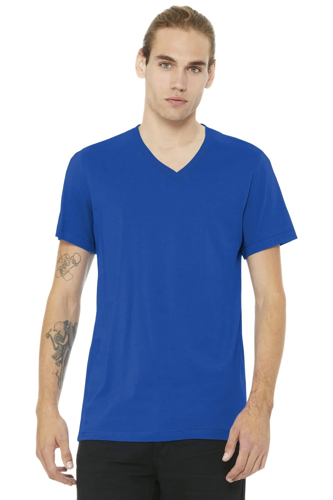 BELLA+CANVAS  Unisex Jersey Short Sleeve V-Neck Tee
