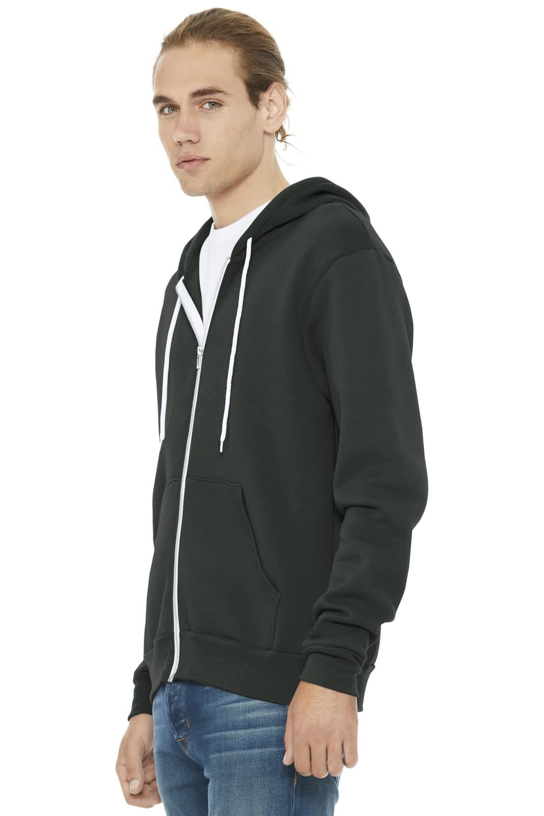 BELLA+CANVAS  Unisex Sponge Fleece Full-Zip Hoodie