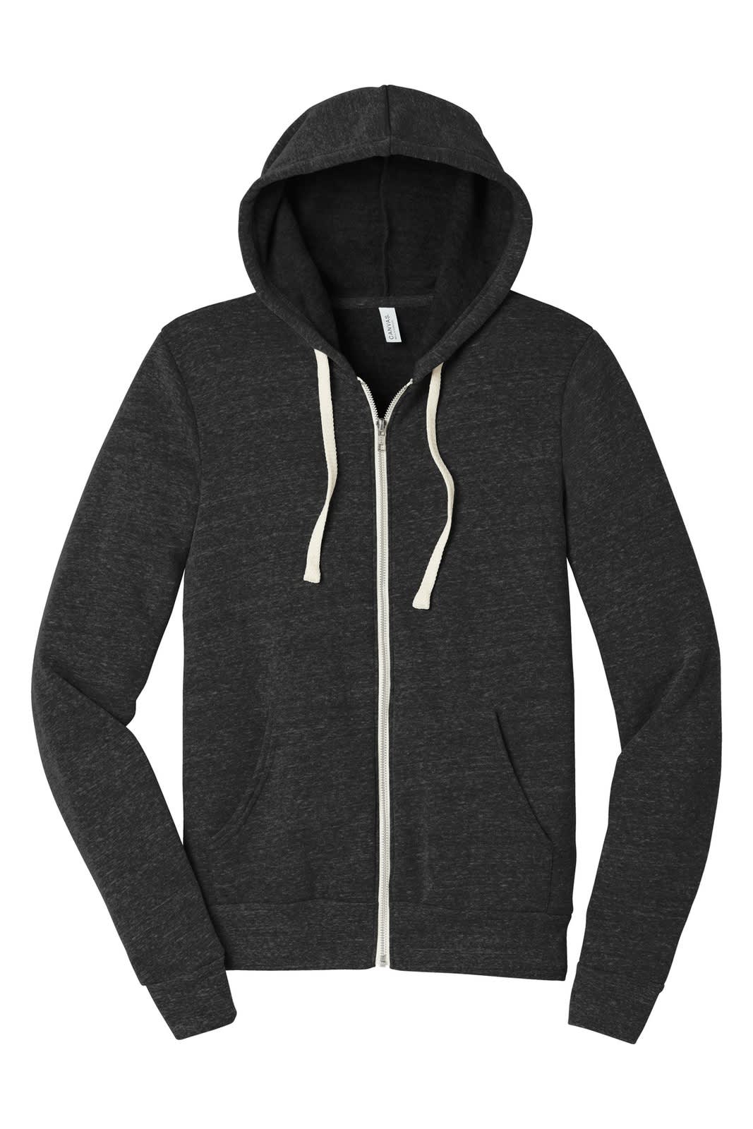 BELLA+CANVAS  Unisex Triblend Sponge Fleece Full-Zip Hoodie
