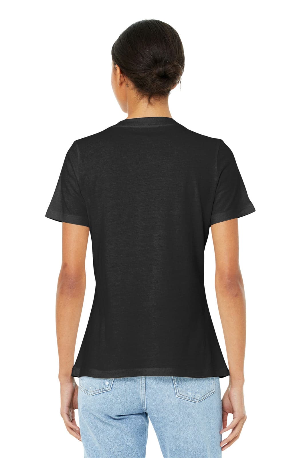 BELLA+CANVAS Women's Relaxed Jersey Short Sleeve V-Neck Tee