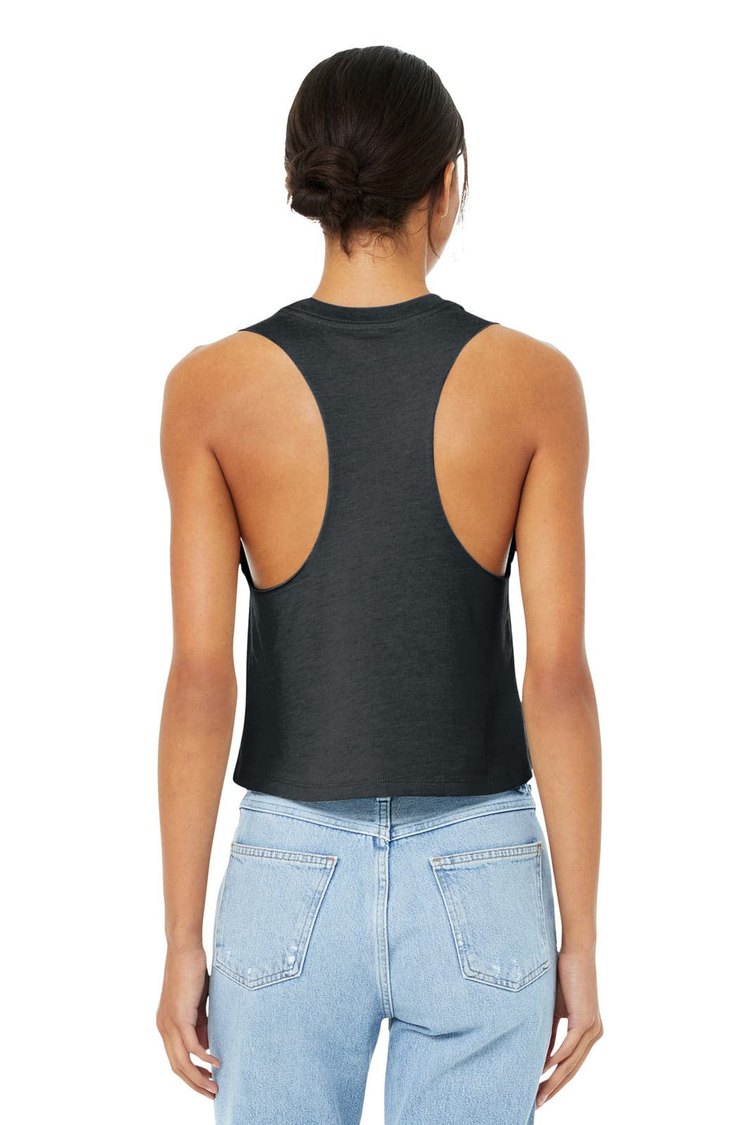 BELLA+CANVAS  Women's Racerback Cropped Tank