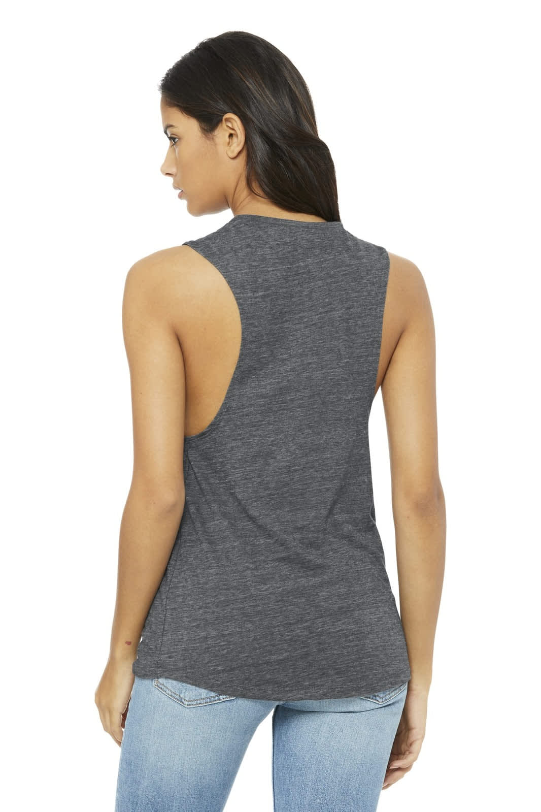 BELLA+CANVAS  Women's Flowy Scoop Muscle Tank