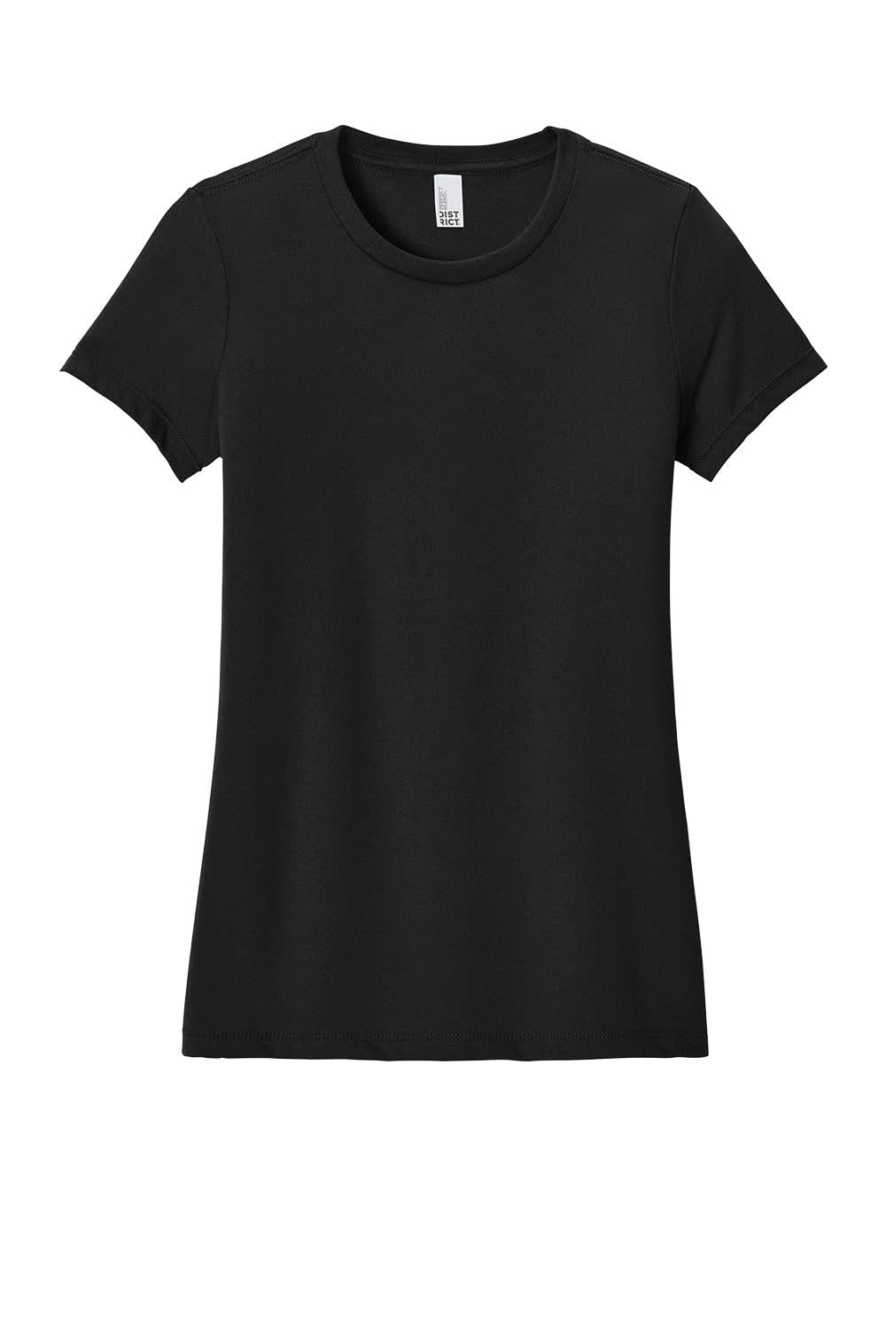 District Made Ladies Perfect Blend Crew Tee - DM108L Image 