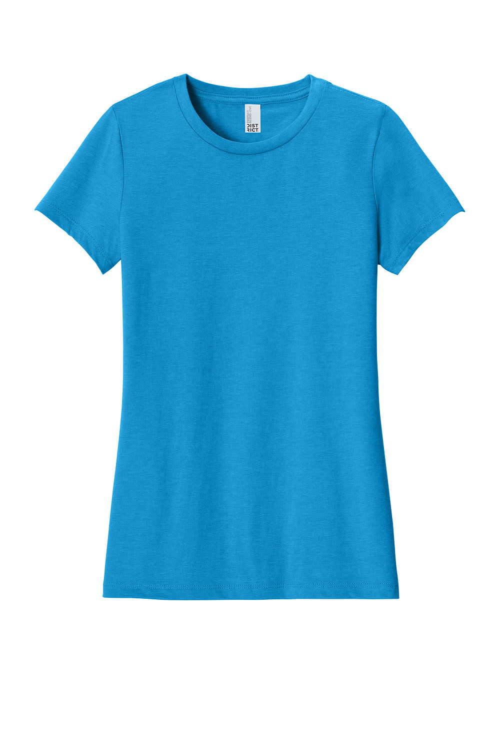 District Made Ladies Perfect Blend Crew Tee - DM108L Image 