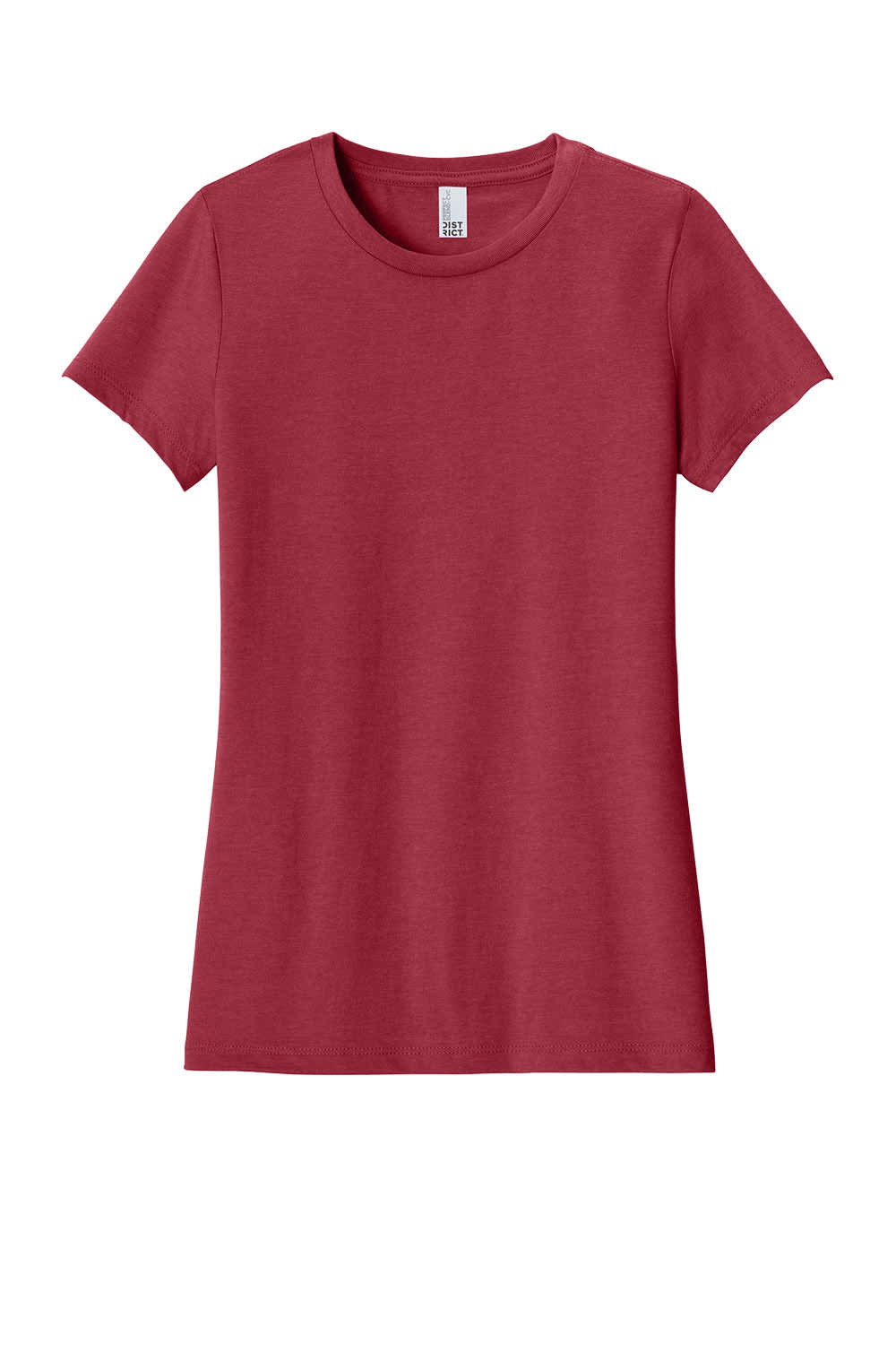 District Made Ladies Perfect Blend Crew Tee - DM108L Image 