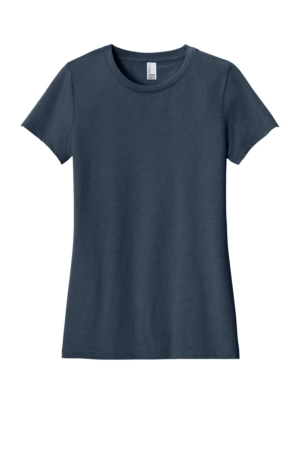 District Made Ladies Perfect Blend Crew Tee - DM108L Image 