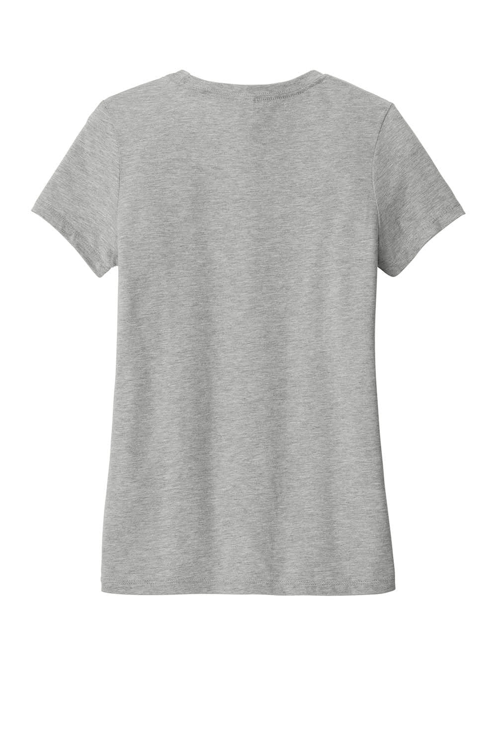 District Made Ladies Perfect Blend Crew Tee - DM108L Image Light Heather Grey