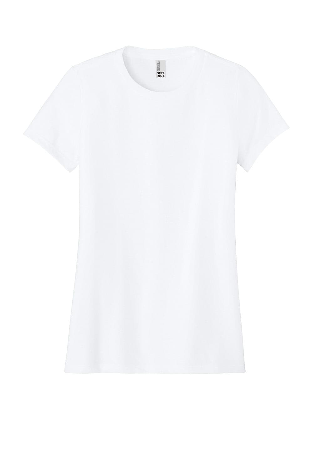 District Made Ladies Perfect Blend Crew Tee - DM108L Image 