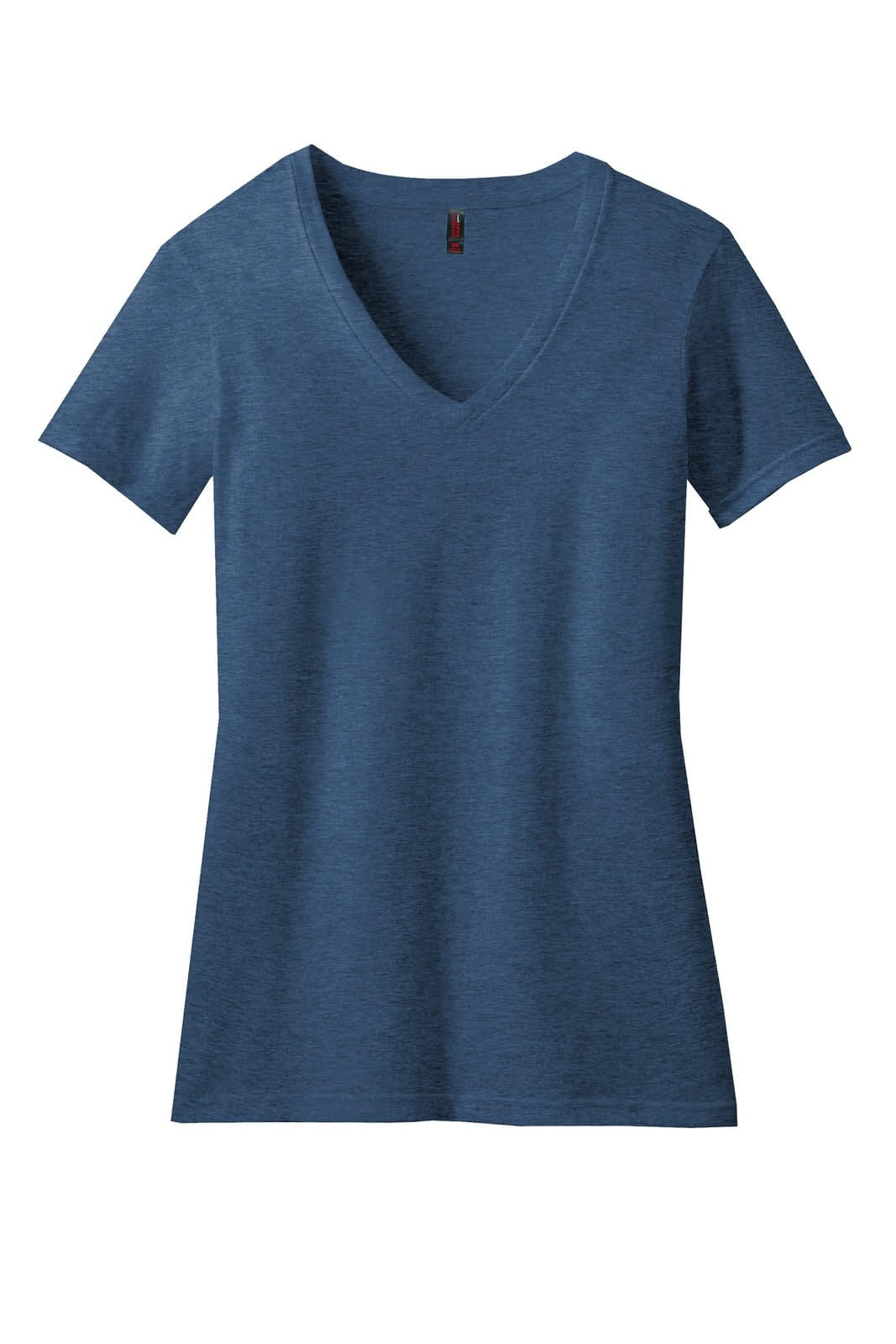 District Made Ladies Perfect Blend V-Neck Tee - DM1190L Image 