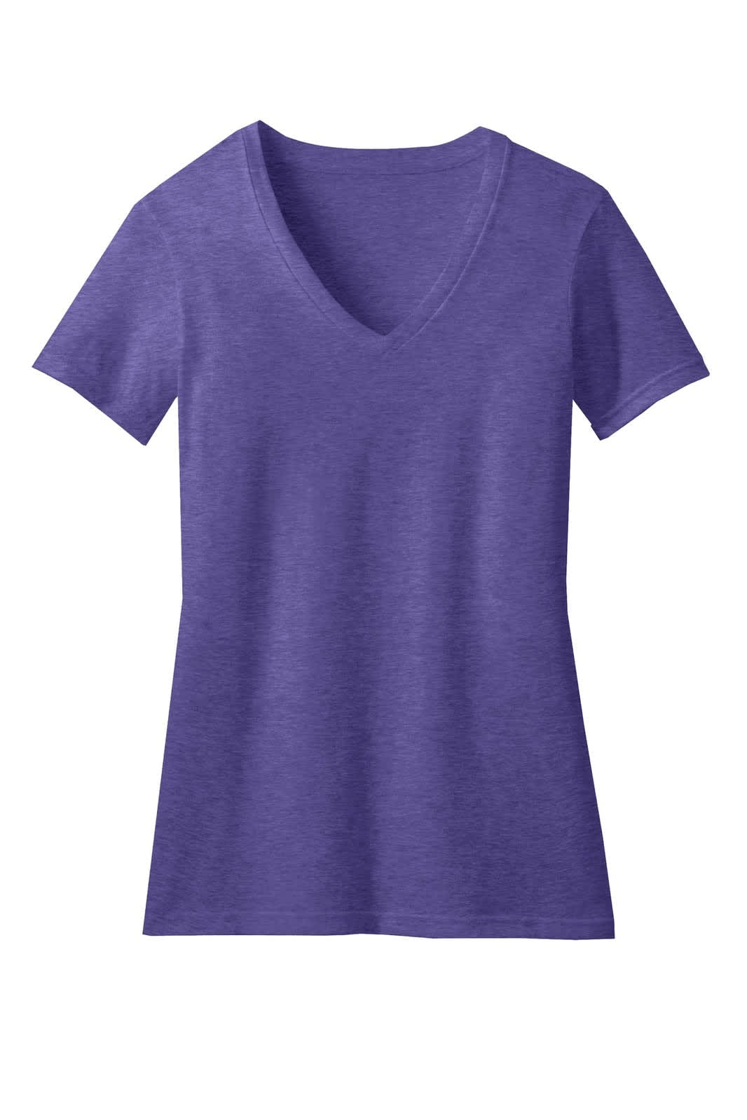District Made Ladies Perfect Blend V-Neck Tee - DM1190L Image 
