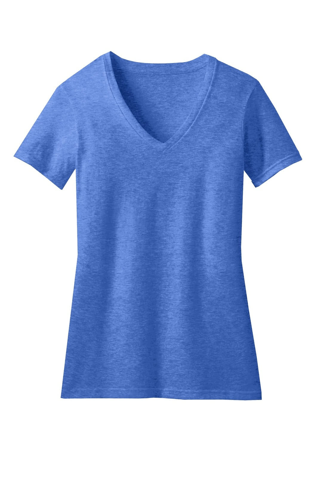 District Made Ladies Perfect Blend V-Neck Tee - DM1190L Image 