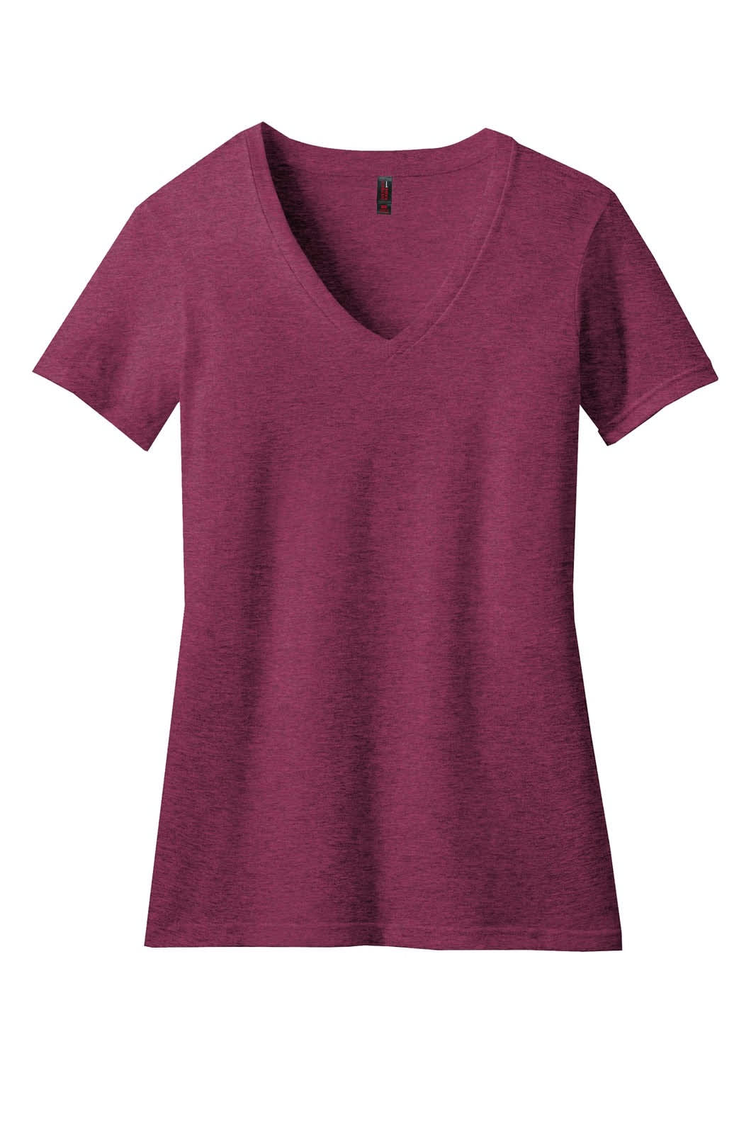 District Made Ladies Perfect Blend V-Neck Tee - DM1190L Image 
