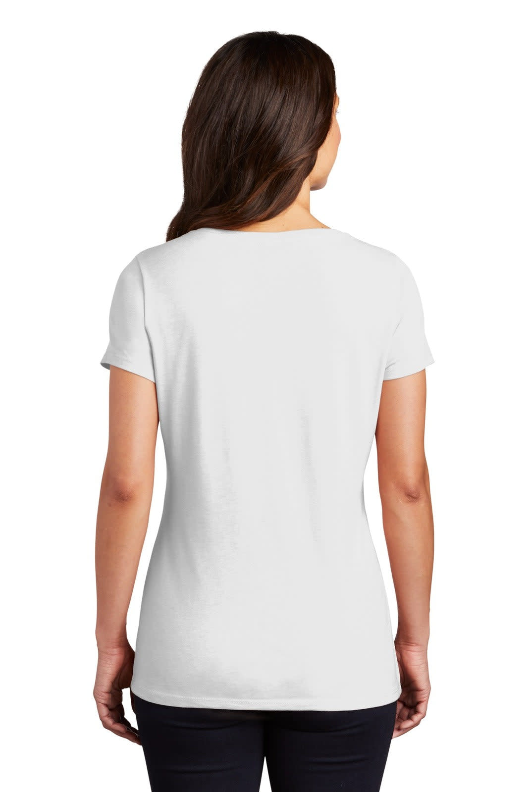 District Made Ladies Perfect Tri V-Neck Tee