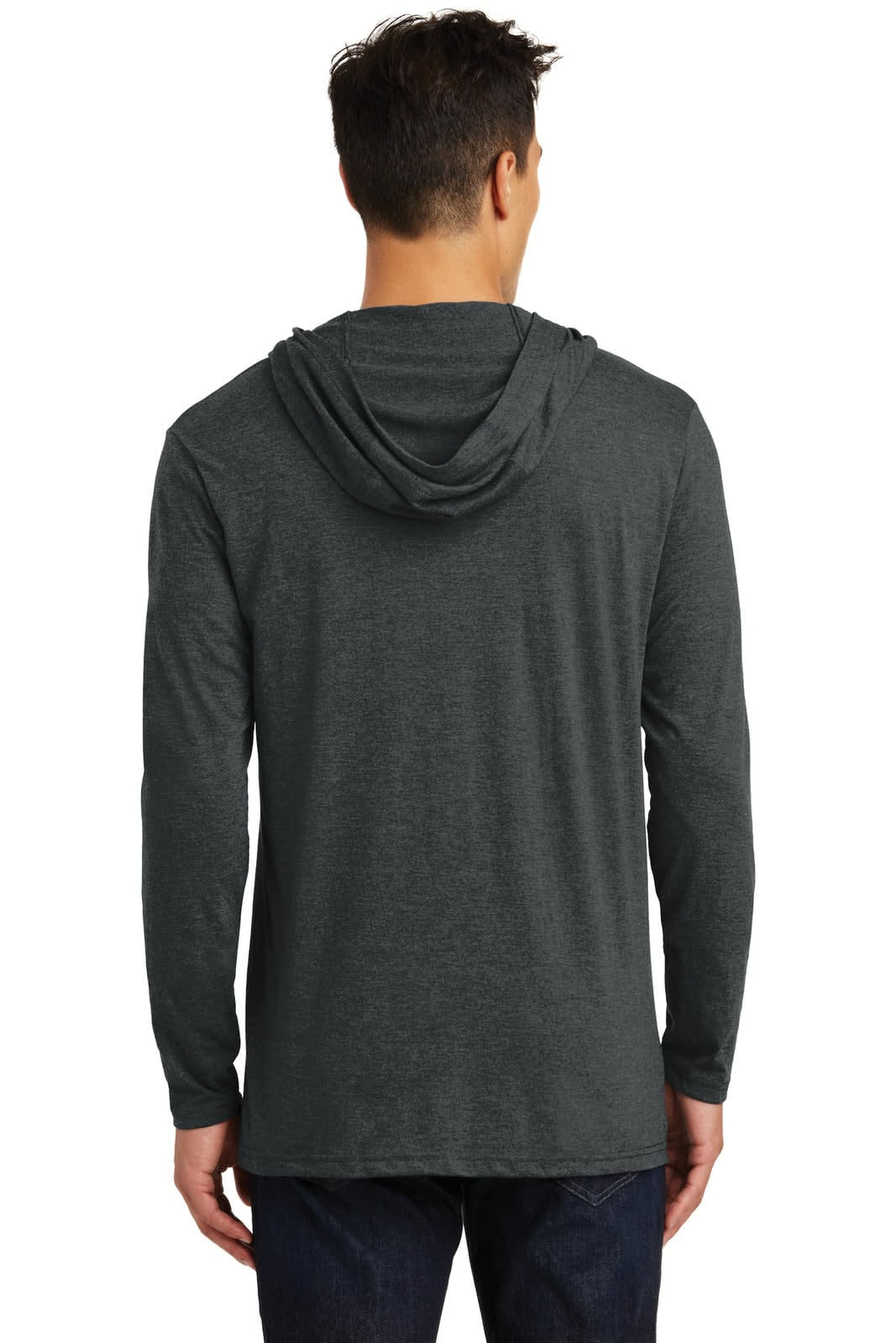 District Made Mens Perfect Tri Long Sleeve Hoodie